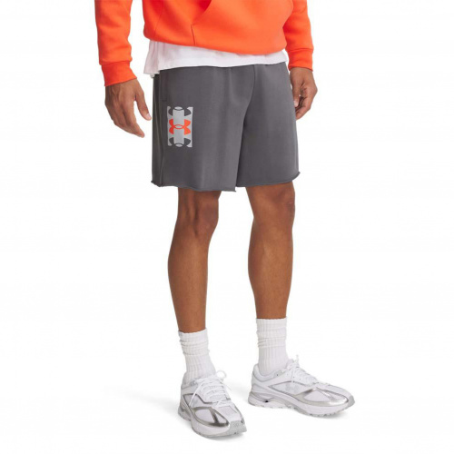 Pantaloni Scurți - Under Armour Pantaloni scurti Barbati UA Rival Terry Logo 8in Short | Imbracaminte 